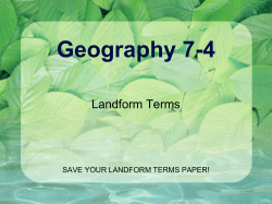 Geography 7-4