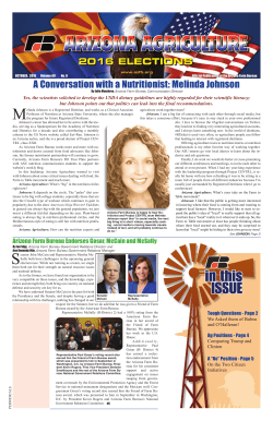 A Conversation with a Nutritionist: Melinda Johnson