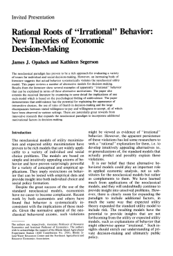 Rational Roots of &ldquo;Irrational&rdquo; Behavior