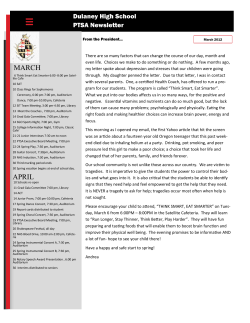 march april - Dulaney High School