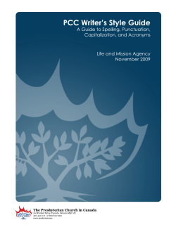 Untitled - The Presbyterian Church in Canada