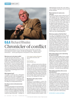 Chronicler of conflict