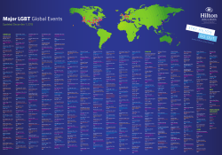 Major LGBT Global Events