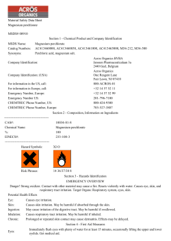 Magnesium perchlorate, anhydrous