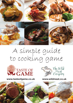 A simple guide to cooking game