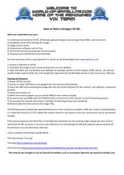 How to Flash a Octagon SF138