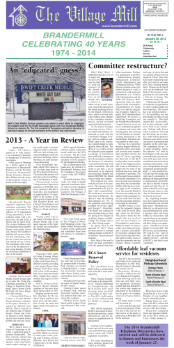 An &ldquo;educated&rdquo; guess? An &ldquo;educated&rdquo; guess?Committee restructure?