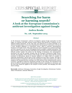 Searching for harm or harming search?