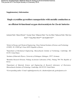 Supplementary Information - Royal Society of Chemistry