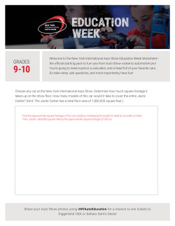 parent/answer resources - New York International Auto Show