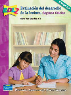 Evaluación Del Desarrollo