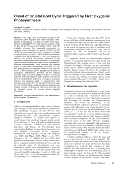Onset of Crustal Gold Cycle Triggered by First Oxygenic