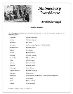 Election of Guardians 1844