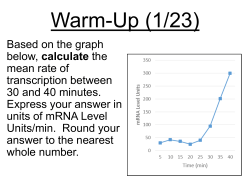 Cladograms - stephen fleenor