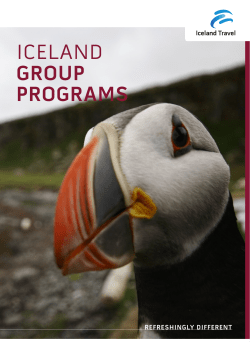 iceland group programs