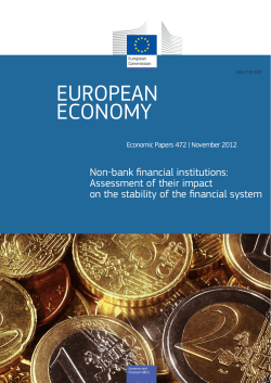 Non-bank financial institutions: assessment of their impact on the