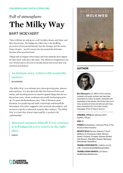 The Milky Way - Flanders Literature