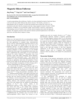 Magnetic Silicon Fullerene