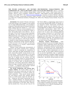 the psyche gamma-ray and neutron spectrometer: characterizing the