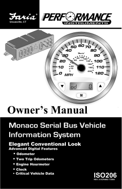 Serial Bus Gauges - Faria Beede Instruments