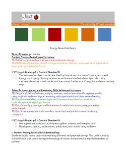 Energy Skate Park Basics