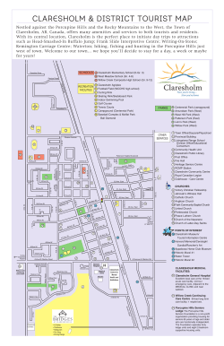 town map 2006.qxd - Town of Claresholm