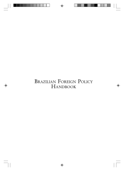 brazilian foreign policy handbook