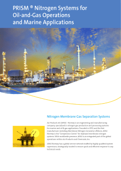 PRISM &reg; Nitrogen Systems for Oil-and-Gas