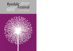 Ryedale Festival 2016