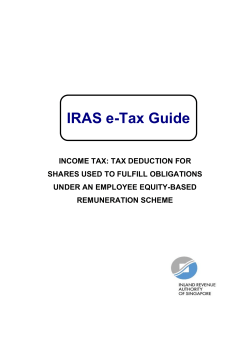 Tax Deduction for Shares Used to Fulfil Obligations under an