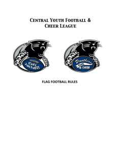FLAG FOOTBALL RULES