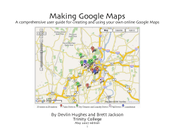 Making Google Maps