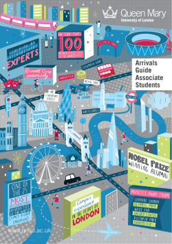 Arrivals Guide Associate Students