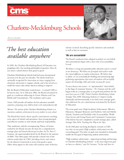 Charlotte-Mecklenburg Schools