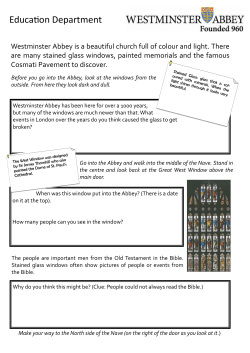 Light and Colour trail