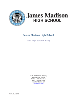 James Madison High School