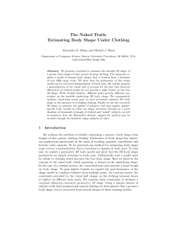 The Naked Truth: Estimating Body Shape Under Clothing
