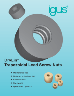 26 Lead Screws