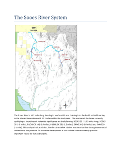 The Sooes River System