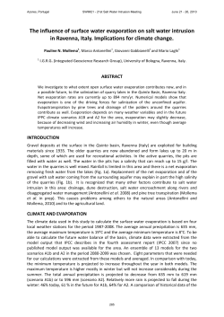 The influence of surface water evaporation on salt water intrusion in