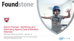 Identifying and Defending Against Data Exfiltration Attempts