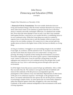 John Dewey - Stephen Hicks, Ph.D.