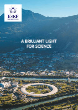 A brilliant light for Science