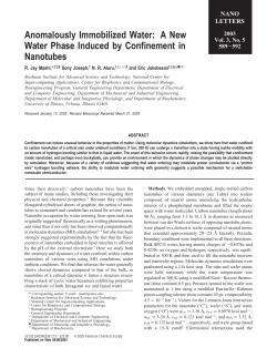 Anomalously Immobilized Water: A New Water Phase Induced by