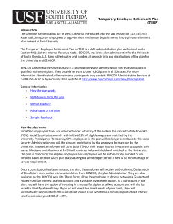 Introduction The Omnibus Reconciliation Act of 1990 (OBRA 90