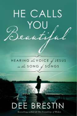 to the first chapter of He Calls You Beautiful by Dee Brestin