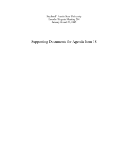 Supporting Documents for Agenda Item 18