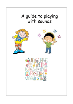 Playing with sounds