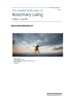 Rosemary Laing Education Kit.2