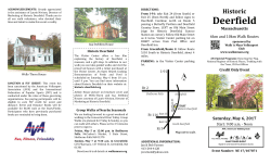 Deerfield - Walk `n Mass Volkssport Club